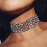 Classic Diamonte Choker