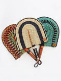 Soulful Smudge Whisk, Hand-Woven Straw Fan