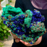 Azurite/Malachite Crystal-mineral -