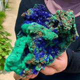 Azurite/Malachite Crystal-mineral -