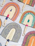 Soulful Smudge Whisk, Hand-Woven Straw Fan