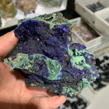 Azurite/Malachite Crystal-mineral -