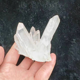 Rare White Quartz Crystal Cluster Mineral Specimen Healing