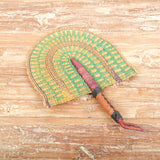 Soulful Smudge Whisk, Hand-Woven Straw Fan