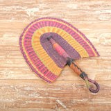 Soulful Smudge Whisk, Hand-Woven Straw Fan