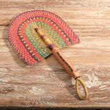 Soulful Smudge Whisk, Hand-Woven Straw Fan