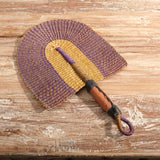 Soulful Smudge Whisk, Hand-Woven Straw Fan