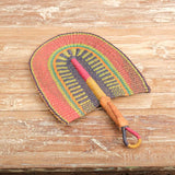 Soulful Smudge Whisk, Hand-Woven Straw Fan