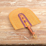 Soulful Smudge Whisk, Hand-Woven Straw Fan