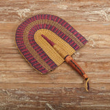 Soulful Smudge Whisk, Hand-Woven Straw Fan