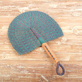 Soulful Smudge Whisk, Hand-Woven Straw Fan